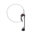 thumbnail image 1 of Birdeem Suction Cup Teaser Adsorption Handheld Wire Single Head Double Head Feather Replacement Head Set Pet Toys, 1 of 5