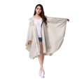 thumbnail image 1 of AMERTEER 1 Pcs Imperméable à Capuche pour Femmes Poncho Long Extérieur Imperméable, 1 of 10