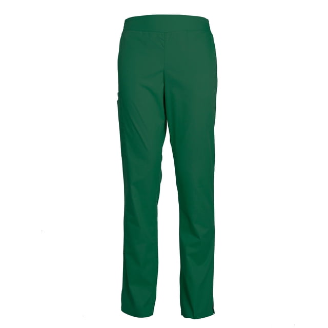 Pantalon d'Uniforme d'Infirmière pour Femmes Coupe Ajustée Jambe Évasée Taille Élastique