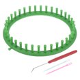 thumbnail image 1 of Unique Bargains Kit de Machines à Tricoter Rondes, Outil de Tissage Audacieux avec Accessoires, Style Vert 1, 1 of 5
