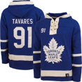 thumbnail image 1 of '47 Chandail à Capuchon en Molleton à Lacets pour Hommes John Tavares Toronto Maple Leafs, 1 of 4