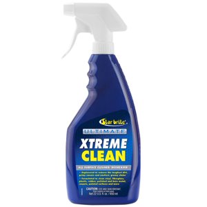 Star Brite 083222P_Su Nettoyant multi-usages Xtreme Nettoil utilisé pour éliminer Grime/ Graisse/ Huile/ Sang de poisson/ Staines 22 Spray de déclenchement d'Once simple