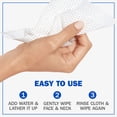 thumbnail image 3 of Olay Daily Facials Face Wash Cleansing Wipes, 5 in 1 Power of Makeup Remover, Makeup Wipes, Scrub, Toner, Mask and Cleanser - Fragrance-Free, 66 Count, 3 of 10