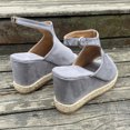 thumbnail image 4 of LSLJS Chaussures Compensées pour Femmes, Sandales Décontractées d'Été pour Dames et Femmes à Semelles Épaisses à Bout Ouvert, 4 of 5