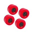 thumbnail image 2 of fastboy Roue de Patin en Ligne en PU Haute Performance Résistante à l'Usure 58mm 82A Remplacement Rouge 58x58x32mm 1Ensemble, 2 of 6