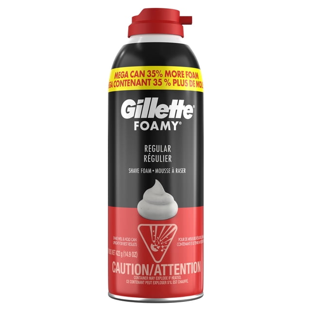 Gillette Foamy Classic Shave Foam for Men Original Scent