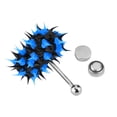 thumbnail image 3 of Tongue Barbell, Tongue Ring Stainless Steel Vibrating  For Boy For Young, 3 of 8