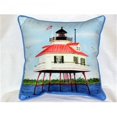 thumbnail image 1 of Betsy Drake ZP742 Drum Point Lighthouse Throw Pillow- 22 x 22 in., 1 of 1