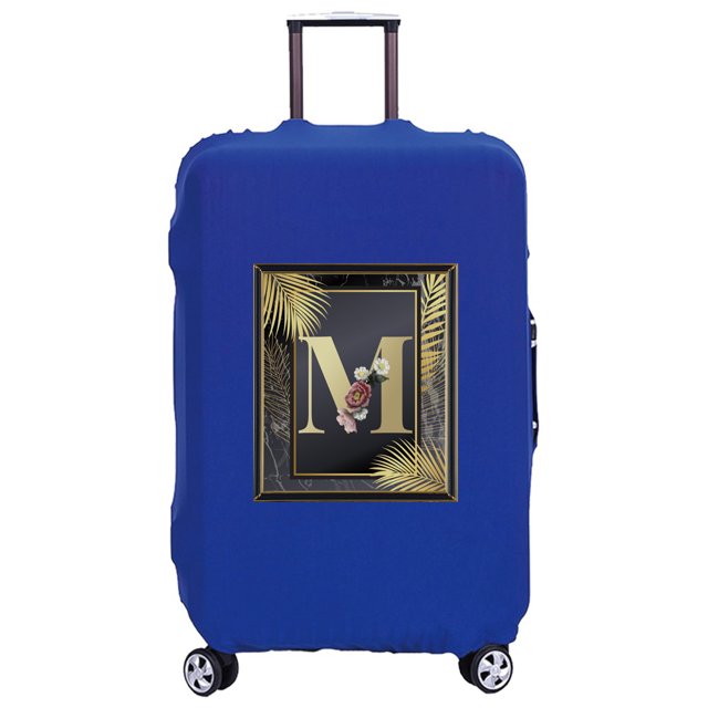 New Travel Suitcase Luggage Covers Protective Covers Scratch Proof Dust Cover Reusable Dust Cover Fgolden Pattern Series 8golden M L