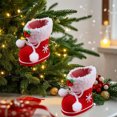 thumbnail image 4 of Iumwxz Pot à Bonbons en Forme de Botte Rouge avec Porte-Stylo Suspendu pour la Saint-Valentin Décorations de Fête de Pâques Ou de Printemps Conteneur de Rangement pour Décoration de Bonbons et Collations 15x13x6cm, 4 of 6