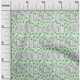 thumbnail image 2 of oneOone Velvet Green Fabric Abstract Floral Craft Projects Decor Fabric Printed By The Yard 58 Inch Wide, 2 of 5