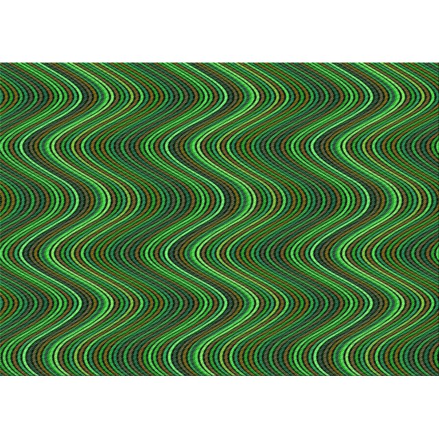 Ahgly Tapis Rectangulaire Lavable en Machine Intérieur Transitionnel Vert Forêt Foncé, 8 Pieds x 12 Pieds