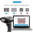 thumbnail image 4 of NETUM NT-1698W Wireless Barcode Scanner, 1D Laser Handheld Bar Code Reader for POS Work with Windows Mac Linux (Black), 4 of 6