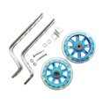 thumbnail image 2 of Siruishop 2 Pieces Bike Training Wheel Portable Practical Kids Training Wheels blue, 2 of 8