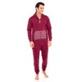 thumbnail image 1 of Combinaison de Pyjama Unisexe pour Hommes Adultes une Pièce Sans Pieds, 1 of 7