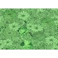 thumbnail image 1 of Ahgly Tapis Rectangulaire Lavable en Machine Vert Transitionnel, 4 Pieds x 6 Pieds, 1 of 7