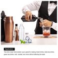 thumbnail image 5 of Unique Bargains 500ml Shaker à Cocktail en Plastique Transparent Mixeur de Boissons Vin Shaker à Vin Mixeur de Boissons Outils de Bar, 5 of 5