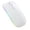 White, variant on Dvkptbk Wireless Charging Mute Bluetooth Mode Mouse Laptop 2.4G+Bt5.2 Wireless Mouse
