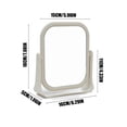thumbnail image 3 of Vaidha Desktop Makeup Mirror Portable Small Mirror Female Dressing Table Desktop Princess Mirror Bedroom Student Dormitory Desktop Makeup Mirror, 3 of 6