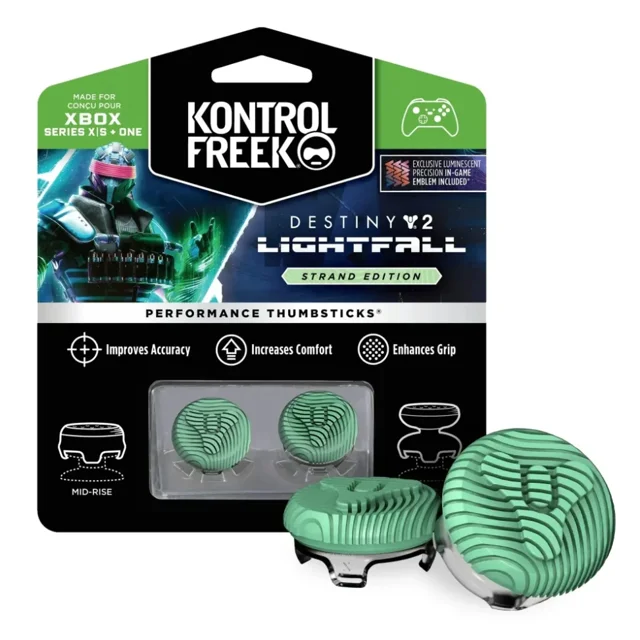 KontrolFreek FPS Freek Galaxy Purple for Xbox X and Series One Controller/2 Performance Thumbsticks for Xbox One s Replacement 46.