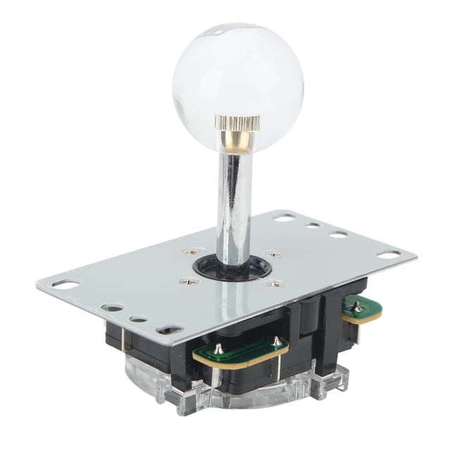 Joystick d'Arcade, Bascule et Tête à Bille et Entretoise, Pièces de Rechange pour Kit de Bricolage de Jeu d'Arcade, Carte de Circuit à Broche avec Tête à Bille pour Arcade 61,82 X 84,49 X 102,16 mm