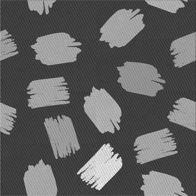 Ahgly Company Tapis d'Intérieur Lavable en Machine Carré Transitionnel Gris Canon, 7 Pieds Carré