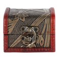 thumbnail image 3 of Rdeghly Antique Retro Wood Jewelry Storage Box Bracelet Necklace Organizer Gift Box, 3 of 8