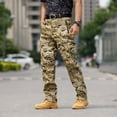thumbnail image 2 of Jamicy Pantalon pour Hommes Décontracté Cadeau pour Hommes Pantalon Cargo Camouflage pour Hommes Pantalon de Randonnée Extérieur Pantalon de Travail en Ripstop Pantalon à Multiples Poches, 2 of 5