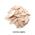 thumbnail image 1 of Ruiboury 100 Pieces/Set Wood Jointing Biscuits Replacement Assortment Jointer Stitching Biscuits Woodworking Handmade Handicraft Type 2, 1 of 6