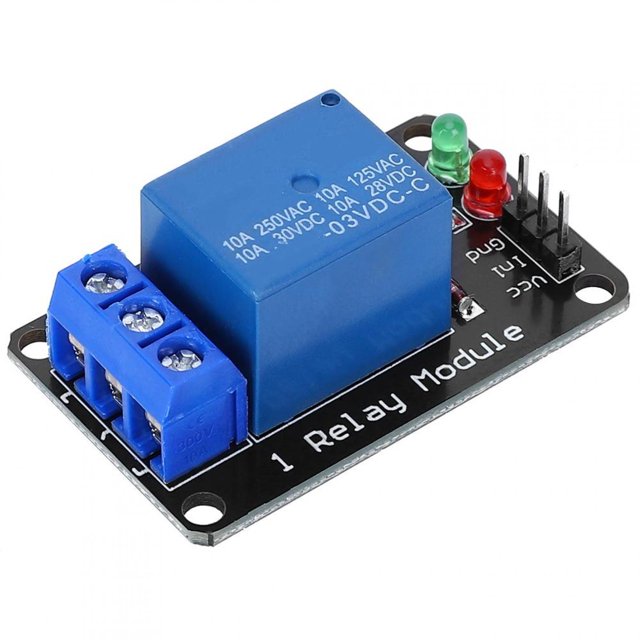 Domqga Small Size Relay Module, Portable 3.3V Relay Module, For MCU Control PLC Control Industrial Field Smart Home Control
