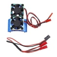 thumbnail image 2 of RC Car Motor Double Cooling Fan Heatsink, Dual Fan Design, for 380 540 550 3650 3660 3674 Motor DC 7V High Rotation Speed, 2 of 7