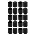 thumbnail image 1 of Unique Bargains 12mm Inner Diameter Chair Leg Floor Protectors Table Feet Tips Covers Caps 20pcs, 1 of 2