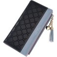 thumbnail image 1 of Women PU Leather Wallet Long with Tassel Decoration Multi Slots, 1 of 1