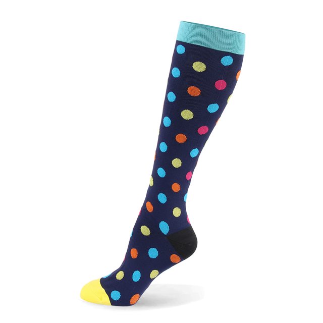 CAROOTU Compression Socks for Women & Men Circulation-Compression Socks 20-30 mmHg for Running Sport Nurse