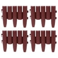 thumbnail image 1 of MasteelfCA 4Pcs Outdoor Fence Decors Plastic Small Fence Simple Garden Scene Adornment, 1 of 8