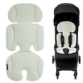 thumbnail image 1 of Momcozy Stroller Cooling Pad, Universal Soft Cooler Pad, Adjustable Car Seat Liner, Cushion for infant, Green, 2 pieces, 1 of 10