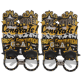 thumbnail image 4 of 12pcs Graduation Themed Eyeglasses Paper Eyewear Grad Party Favors Decorative Glasses Props, 4 of 8