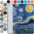 thumbnail image 1 of iPad Mini 7.9 Inch 5 Gen [ Mini 5th Generation 2019 ] A2133 A2124 A2126 MUXH2LL/A MUXF2LL/A MUXG2LL/A Trifold Printed Slim Adjustable Stand Feature Case with TPU Heat Dissipation Back - Starry Night, 1 of 6