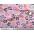 thumbnail image 3 of Soimoi Modal Satin Fabric Grains & Fish Food Print Fabric by Yard 42 Inch Wide, 3 of 3