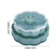 thumbnail image 2 of Dvkptbk serving plate Divided Serving Tray That Spins - Perfects for Snacks, 2 of 4