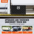 thumbnail image 2 of VEVOR Underbody Aluminum Truck Tool Box 24" x 14" x 16" Trailer RV Tool Storage, 2 of 9