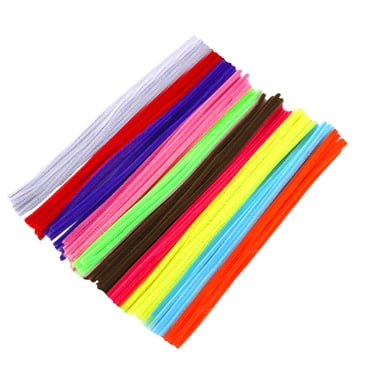 Fridja 100 Pcs 30CM Cure-Pipes Bricolage pour Enfants pour la Saint-Valentin Art Bricolage