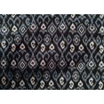 thumbnail image 4 of oneOone Cotton Poplin Fabric Ogee & Paisley Ikat Print Fabric By Yard 56 Inch Wide, 4 of 4