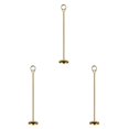 thumbnail image 2 of Baohd Contemporary Table Number Holder Photo Stand for Trendy Hotel Settings Gold 30cm 3Set, 2 of 6