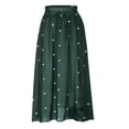 thumbnail image 4 of Cameland Jupe Courte d'Été pour Femmes, Mode, Imprimée, à Pois, Bandage, Grande Jupe Évasée, 4 of 6