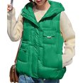 thumbnail image 1 of LinYooLi Gilet Matelassé pour Femmes Sans Manches d'Hiver Doudoune Manteaux Veste à la Mode 2022, 1 of 5
