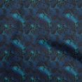 thumbnail image 1 of oneOone Rayon Royal Blue Fabric Abstract Sewing Craft Projects Fabric Prints By Yard 56 Inch Wide, 1 of 4
