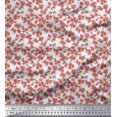 thumbnail image 1 of Soimoi Poly Georgette Fabric Artistic Floral Print Sewing Fabric Yard 52 Inch Wide, 1 of 3