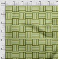 thumbnail image 3 of oneOone Cotton Cambric Light Green Fabric Geometric Craft Projects Decor Fabric Printed By The Yard 56 Inch Wide, 3 of 5