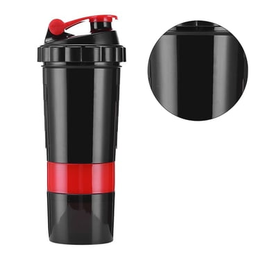 Bouteille Shaker pour Mélange de Protéines, Bouteille Shaker à 3 Couches Bouteille Shaker pour Protéines Bouteille Shaker Savoir-Faire Exceptionnel